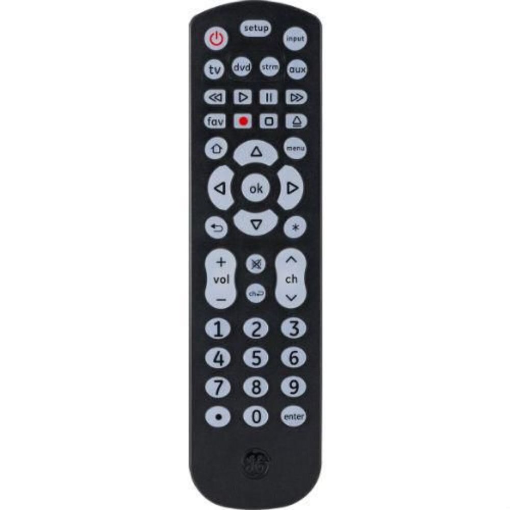 NEW GE 4-Device Fully Backlit Universal Remote Control